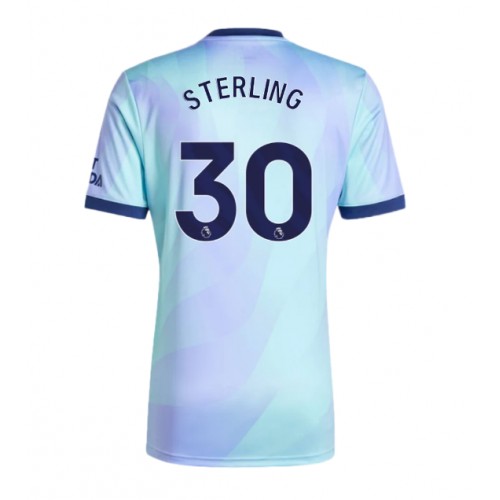 Pánský Fotbalový dres Arsenal Raheem Sterling #30 2024-25 Třetí Krátký Rukáv